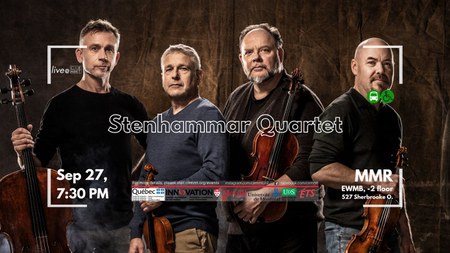 live@CIRMMT : Stenhammar Quartet @ CIRMMT